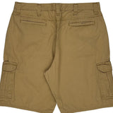 Wrangler Cargo Shorts - 36W 10L Beige Cotton
