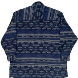 Northwoods Patterned Shirt - XL Blue Acrylic