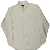 Ralph Lauren Shirt - XL Cream Cotton