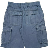 Tommy Hilfiger Cargo Shorts - 32W 10L Blue Cotton