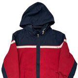 Tommy Hilfiger Striped Jacket - Medium Navy Cotton