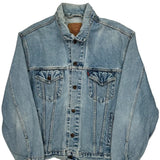 Levis Denim Jacket - XL Light Wash Denim