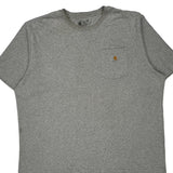 Carhartt T-Shirt - 2XL Gray Cotton