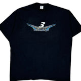 Racing Port & Company Graphic T-Shirt - 2XL Black Cotton