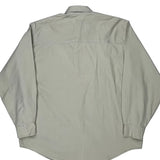 Levis Denim Shirt - Large Beige Cotton