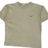 Nike T-Shirt - Medium Beige Cotton