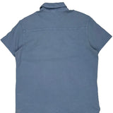 Polo By Ralph Lauren Polo Shirt - Large Blue Cotton