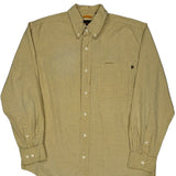 Timberland Checked Shirt - Medium Yellow Cotton