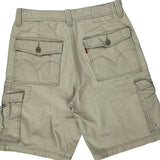 Levis Cargo Shorts - 32W 11L Beige Cotton