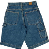 Age 14 Levis Cargo Denim Shorts - 26W 10L Blue Cotton