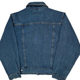 Wrangler Denim Jacket - XL Blue Cotton