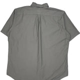 Polo By Ralph Lauren Short Sleeve Shirt - XL Grey Cotton