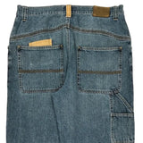 Timberland Double Knee Carpenter Jeans - 34W 30L Blue Cotton