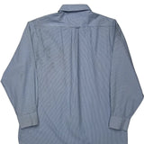 Tommy Hilfiger Striped Shirt - Large Blue Cotton