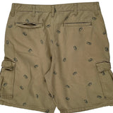 American Eagle Cargo Shorts - 34W 9L Khaki Cotton