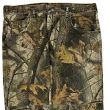 Wrangler Double Knee Pants - 37W 29L Camo Cotton