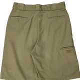 Dickies Chino Shorts - 32W 9L Khaki Cotton Blend