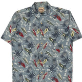 Woolrich Hawaiian Shirt - Large Multicoloured Cotton