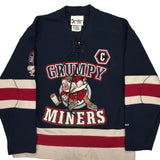 Grumpy Miners, Age 7-8 Disney Graphic Jersey - Medium Cream Polyester