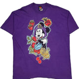 Mickey Unlimited Graphic T-Shirt - 3XL Purple Cotton