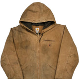 Carhartt Jacket - 2XL Brown Cotton