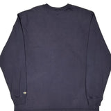 Carhartt Long Sleeve T-Shirt - XL Navy Cotton