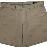 Polo By Ralph Lauren Chino Shorts - 36W 6L Beige Cotton