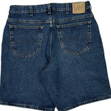 Lee Denim Shorts - 34W UK 14 Blue Denim