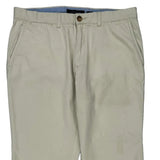 Tommy Hilfiger Slim Fit Chinos - 34W 30L Beige Cotton