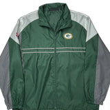 Green Bay Packers Dunbrooke Football Windbreaker - XL Green Polyester