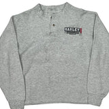 Milwaukee, Wisconsin Harley Davidson Graphic Long Sleeve T-Shirt - XL Gray Cotton