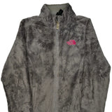 The North Face Fleece Jacket - Small Pink Polyester