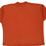 Blank Skylite Single Stitch T-Shirt - 2XL Orange Cotton