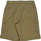 Dickies Cargo Shorts - 37W 13L Khaki Cotton