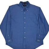 The Lifetime Collar Tommy Hilfiger Shirt - XL Blue Cotton