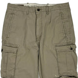Levis Cargo Shorts - 34W 10L Khaki Cotton