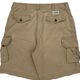 Polo By Ralph Lauren Cargo Shorts - 34W 11L Beige Cotton