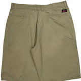 Dickies Chino Shorts - 35W 9L Khaki Cotton