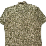 Campia Moda Hawaiian Shirt - XL Khaki Cotton