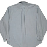 Tommy Hilfiger Shirt - Large Blue Cotton