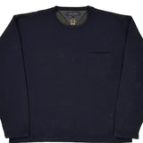 Tommy Hilfiger Sweatshirt - XL Navy Wool Blend