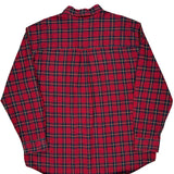 Chaps Ralph Lauren Checked Shirt - XL Red Cotton