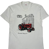 Farmall Super C Tractor Fruit Of The Loom Graphic T-Shirt - XL Red Cotton