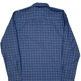 New York Fit Tommy Hilfiger Checked Shirt - XL Blue Cotton