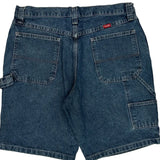Wrangler Carpenter Shorts - 36W 10L Blue Denim