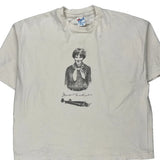 Aviation Hanes Graphic T-Shirt - XL White Cotton