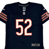 Chicago Bears, Age 7 Nike Nfl Football Jersey - Large Navy Polyester
