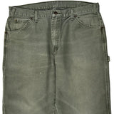 Dickies Carpenter Shorts - 34W 12L Grey Cotton