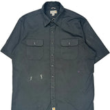 Carhartt Short Sleeve Shirt - 2XL Black Cotton