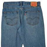 Levis Denim Shorts - 36W 11L Blue Cotton